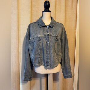 Mustard Seed Classic Blue Jean Jacket